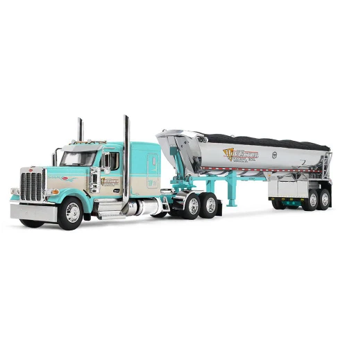 Pre-order, deposit only - 60-2417:  Bobby Hoelscher Trucking - Peterbilt  589 with Round-Dump