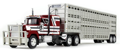 60-1970 - Red & White Mack Superliner with 60