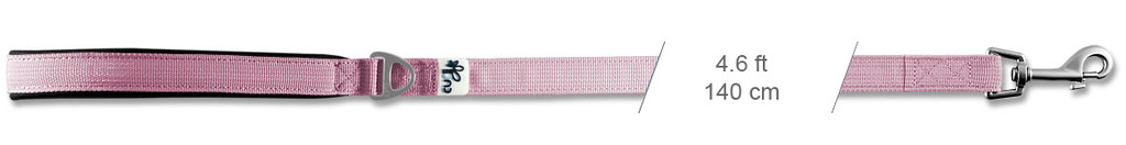 Pink Step-In Dog Harness & Leash Set