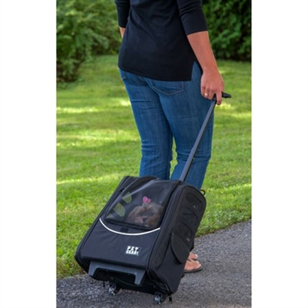 I-GO2 Traveler Dog Roller-Backpack - Lavender