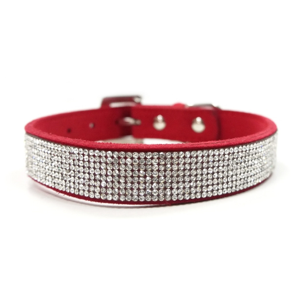 Red VIP Bling Collar