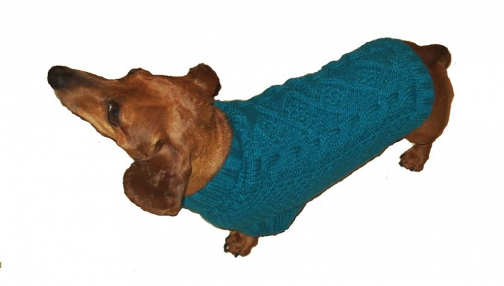 Irish Knit Turquoise