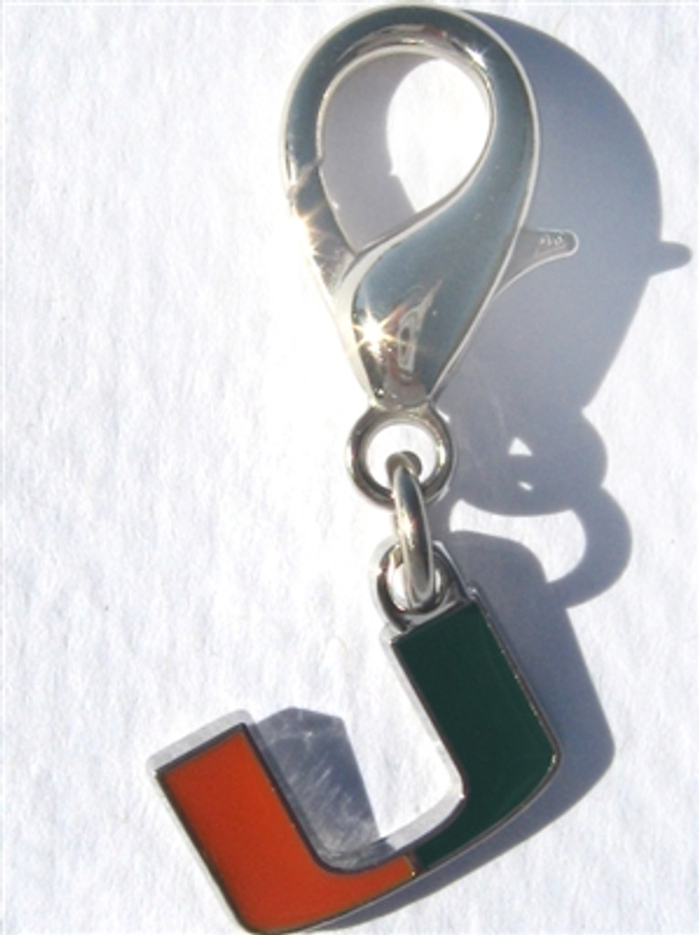 NCAA Licensed Team Charm - University of Miami Hurricanes