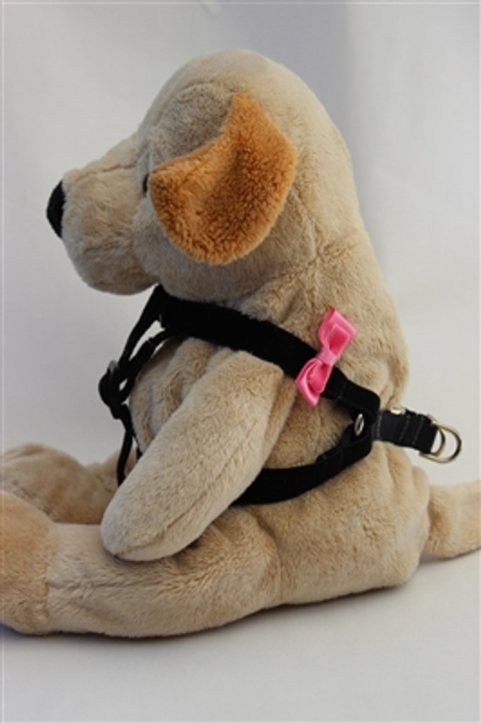Bowtie Collection - Pink Step In Harnesses All Metal Buckles