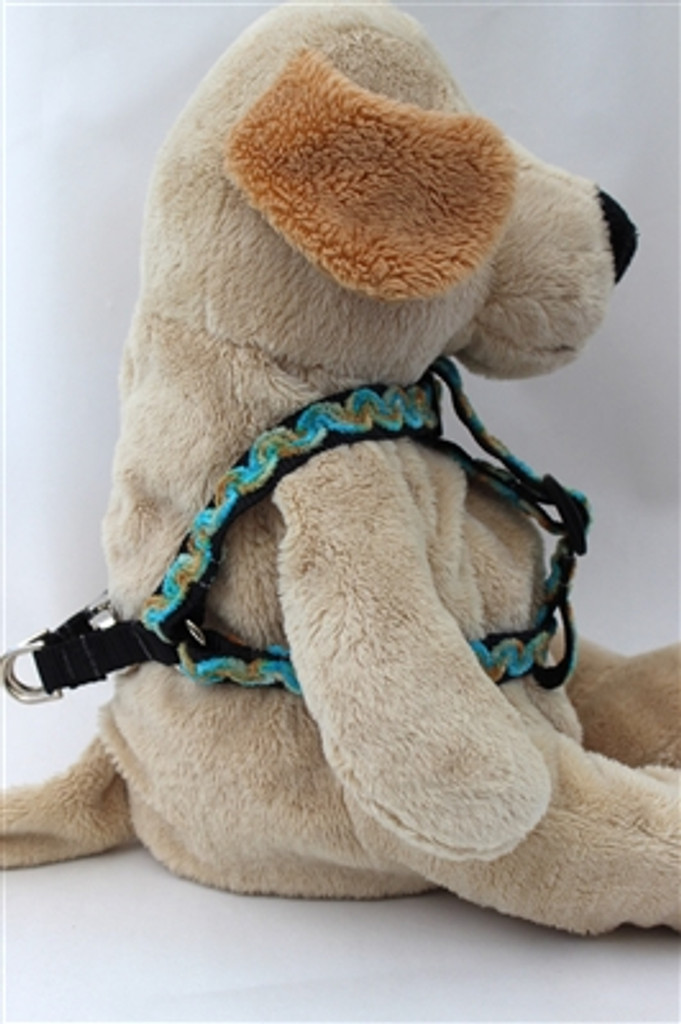 Waves Beaches Collection - Step In Harnesses All Metal Buckles