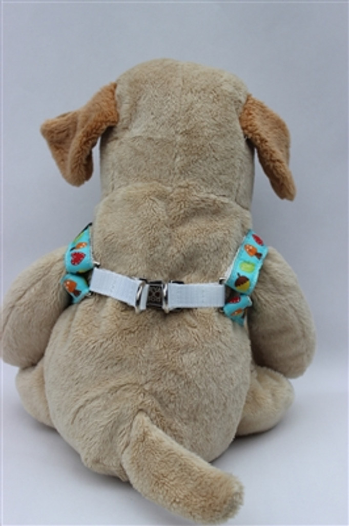 Nuts for Mutts Collection - Step In Harnesses All Metal Buckles