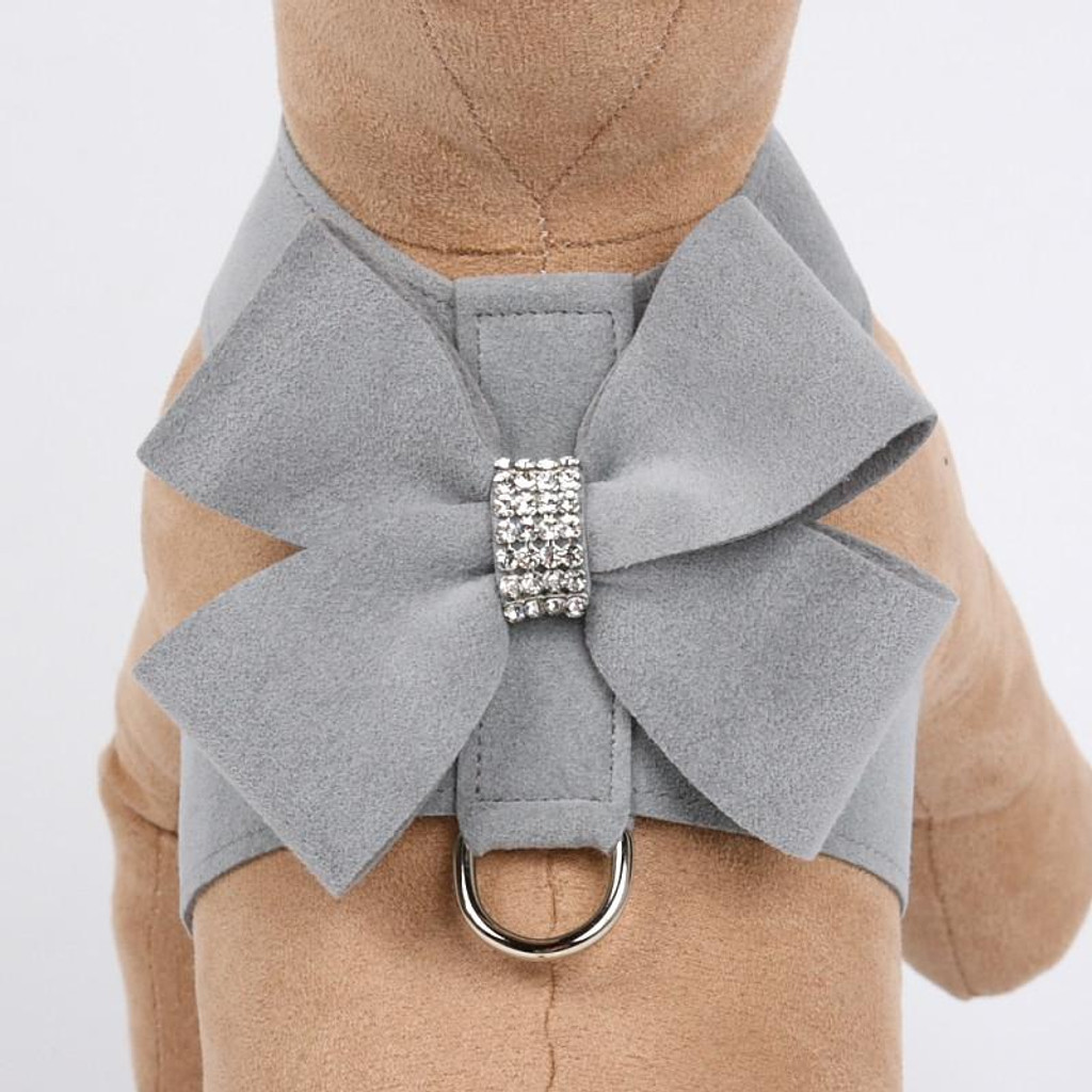 Luna Bowtique Tinkie Silver Nouveau Bow Harness 