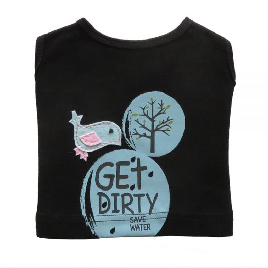 Black Get Dirty Tee