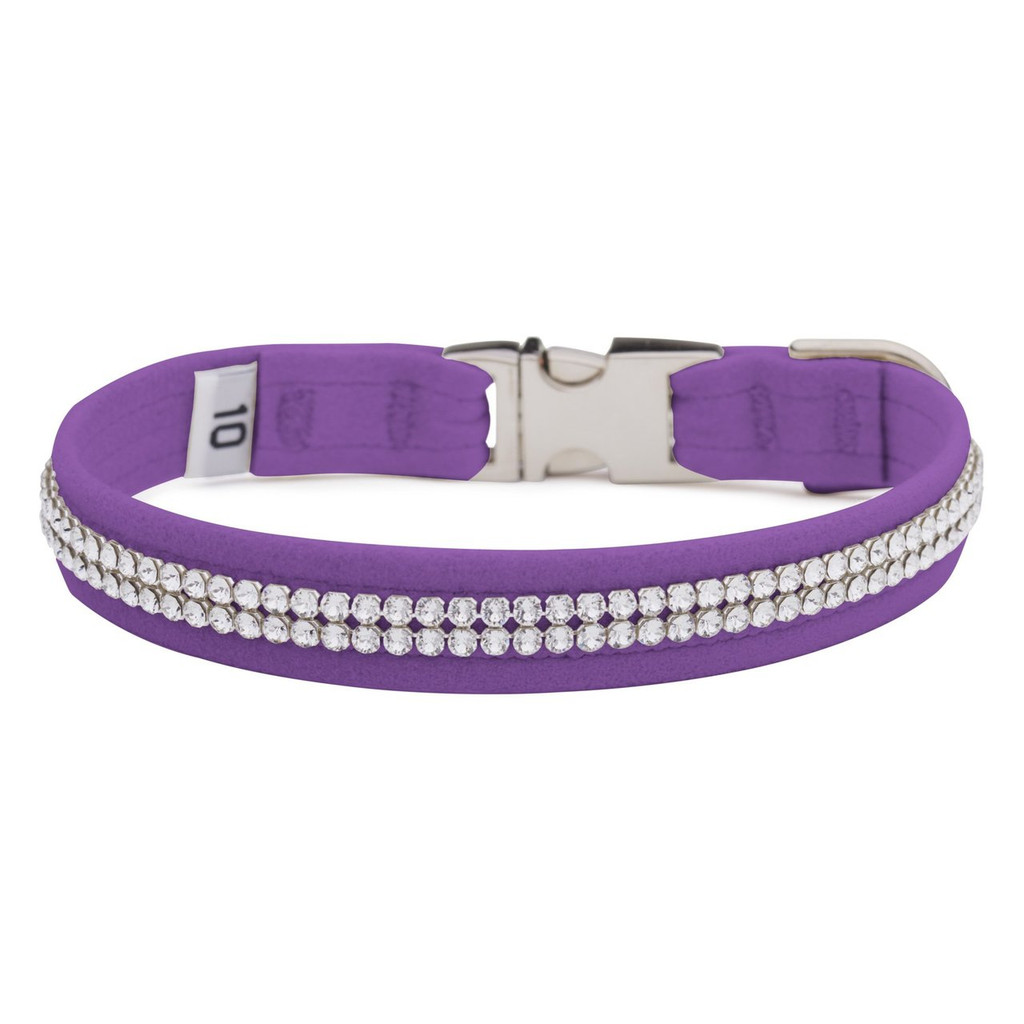 Two Row Purple Gilmore Perfect Fit Collar