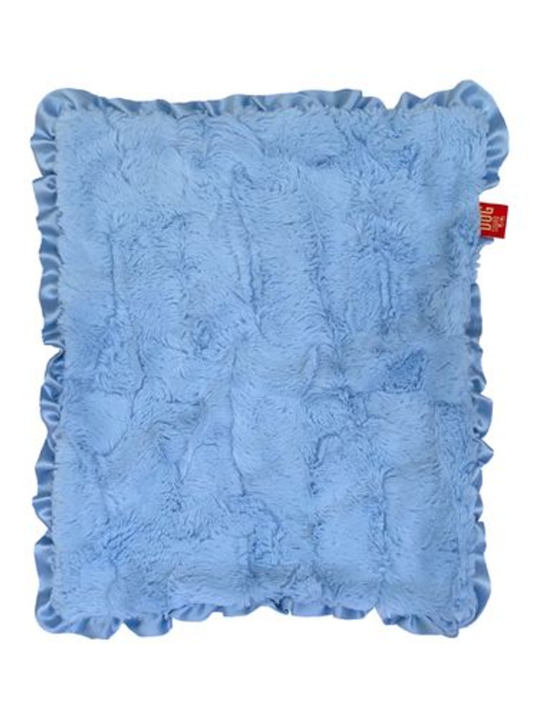 NEW Furbaby Ruffled Carrier Blanket (14x17) Bella Blue