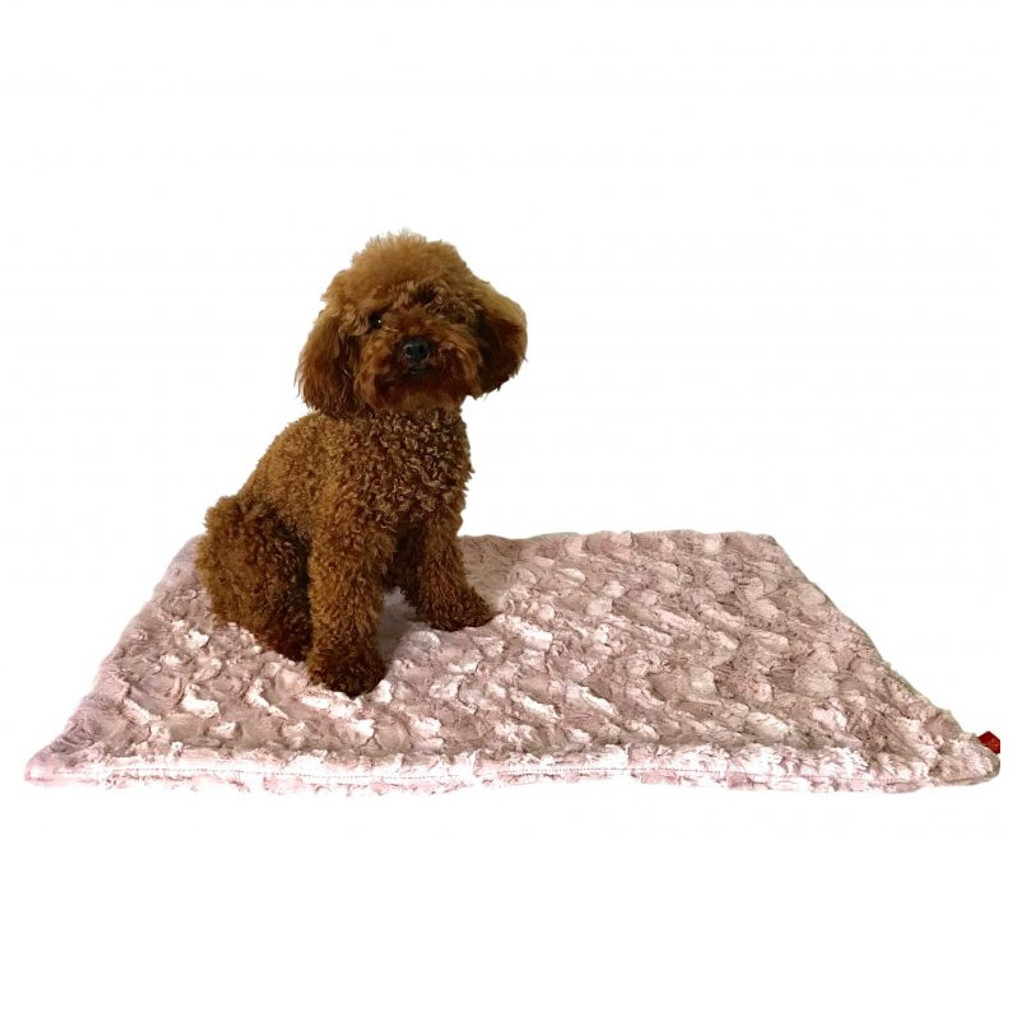 Blanket, Bella Blush Pink Square