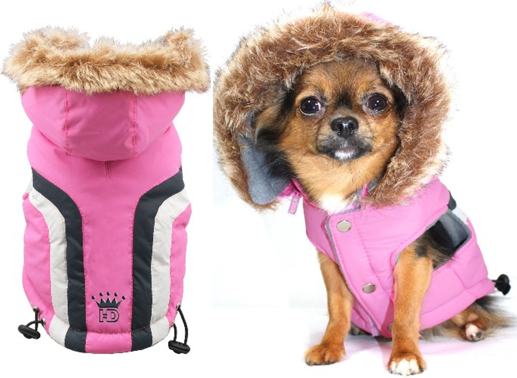 Swiss Alpine Ski Vest - Pink