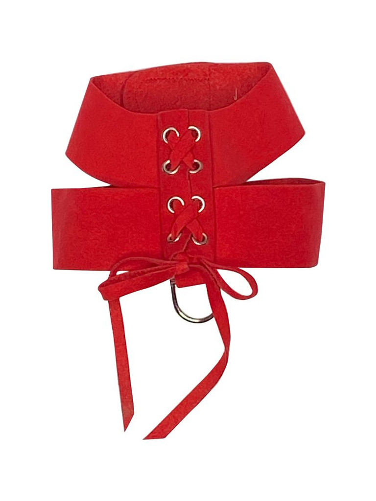 Parisian Dog Harness: Red