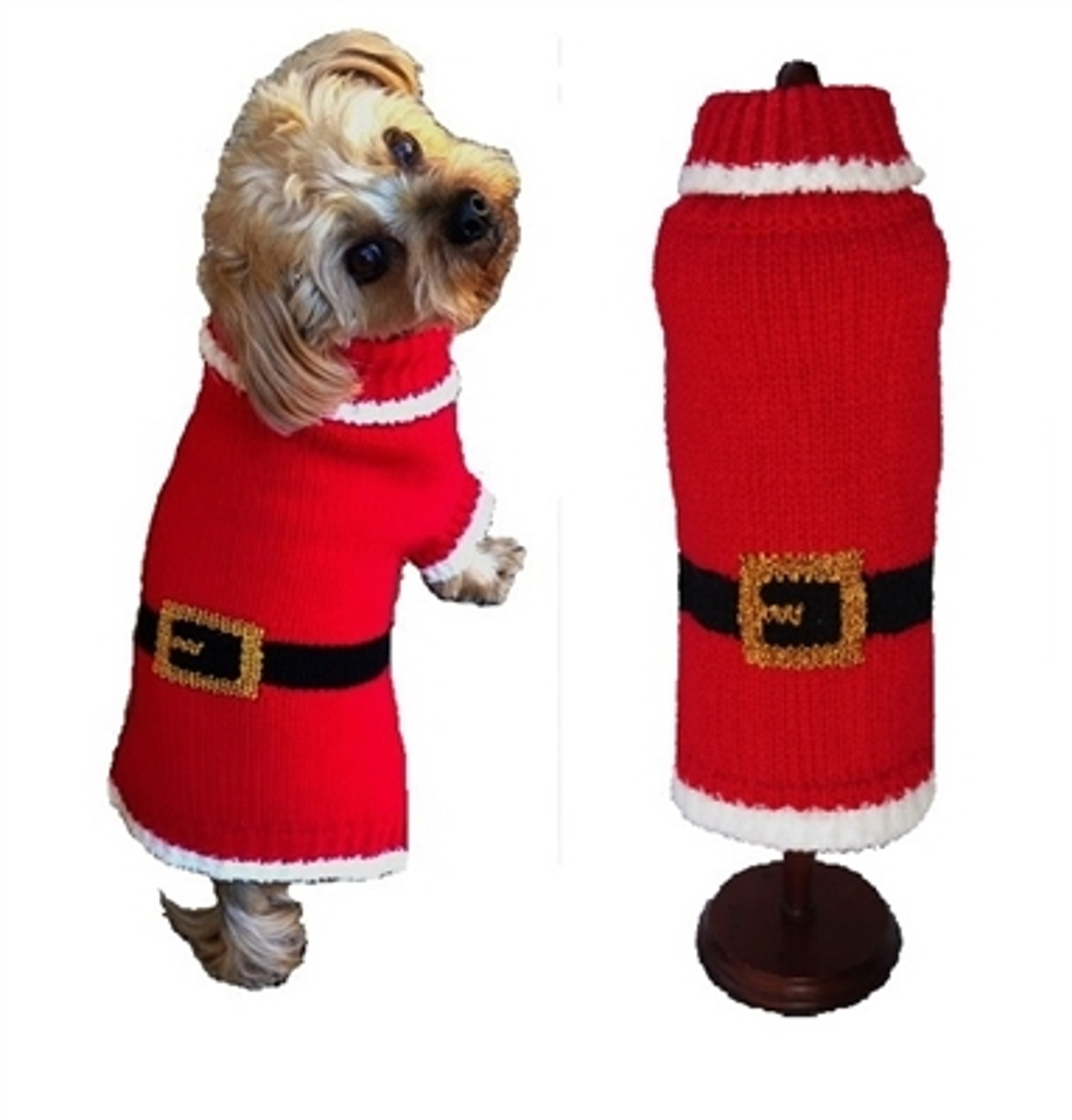 puppy christmas sweater