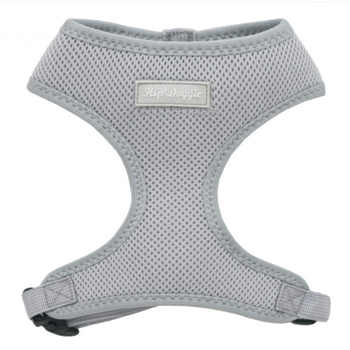 Hip Doggie Gray Mesh Harness