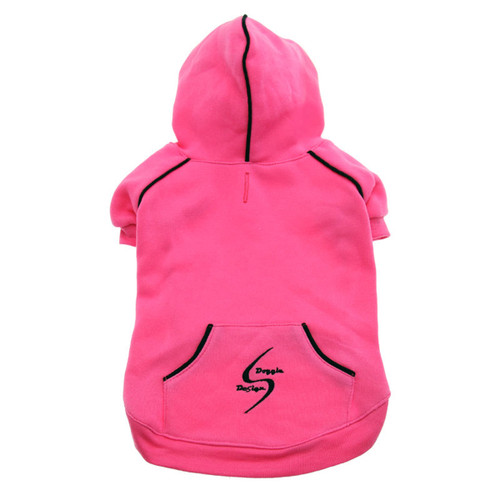 Doggie Design Sport Hoodie - Raspberry Sorbet