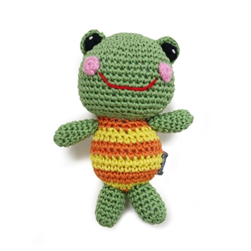 PAWer Squeaky Toy - Frog Doll