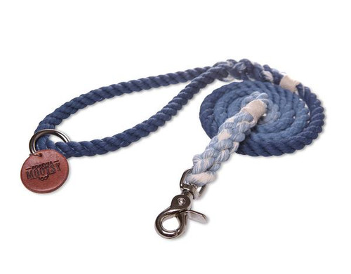 Denim Blue Ombré Dog Leash