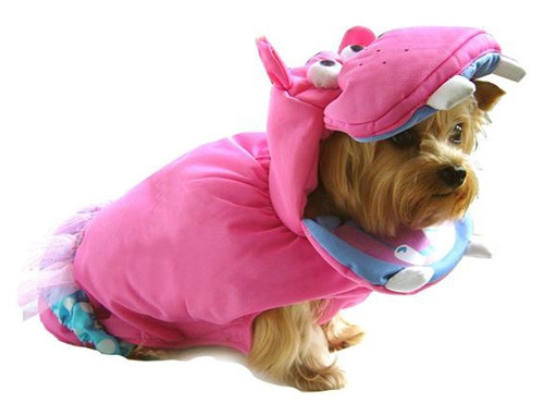 Pink Hippo Costume