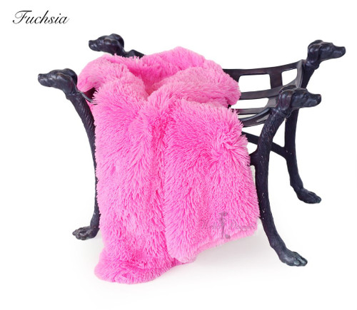 Luxury Shag Blankets - Fuchsia