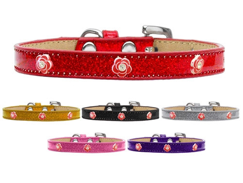 Red Rose Widget Dog Collar Ice Cream