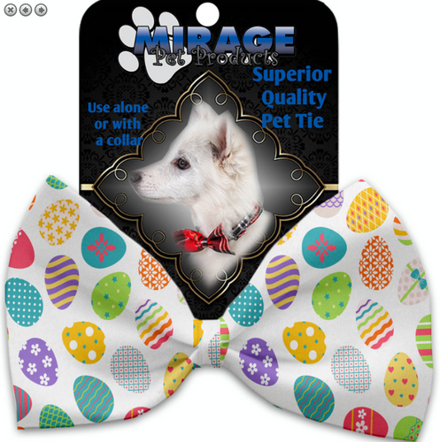 Easter Eggs Pet Bow Tie