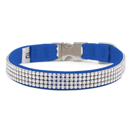 Four Row Royal Blue Gilmore Perfect Fit Collar