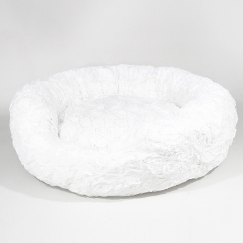 Amour Dog Bed: Ivory