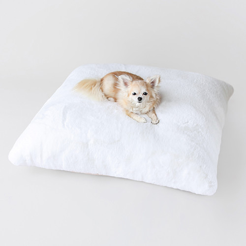 Serenity Dog Bed: White