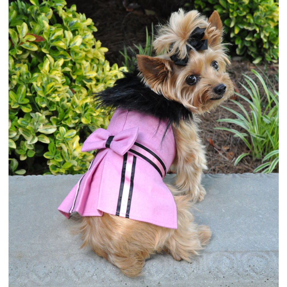 Top Paw Collars  Pink Wool Collar - Dog < Fred Studio Photo