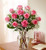 1 Dozen Roses Pink Rose Elegance Premium