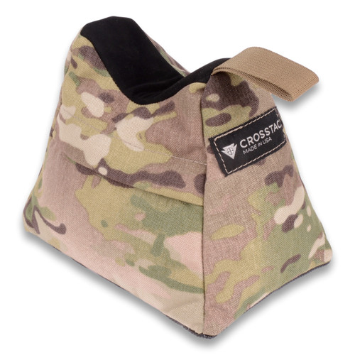 Ultralight rear shooting bag in MultiCam