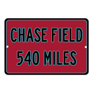 Chase Field Custom Distance Sign - Arizona Diamondbacks Fan Gift