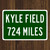 Kyle Field Custom Distance Sign - Texas A&M Aggies Fan Gift