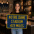 Notre Dame Stadium Custom Distance Sign - Notre Dame Fight Irish Fan Gift