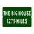 The Big House Michigan Stadium Custom Distance Sign - Home of the Michigan Wolverines