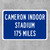 Cameron Indoor Stadium Custom Distance Sign - Duke University Boilermakers Fan Gift