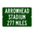 Arrowhead Stadium Custom Distance Sign - Kansas City Chiefs Fan Gift