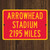Arrowhead Stadium Custom Distance Sign - Kansas City Chiefs Fan Gift