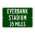 Everbank Stadium Custom Distance Sign - Jacksonville Jaguars Fan Gift