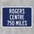 Rogers Centre Custom Distance Sign - Toronto Blue Jays Fan Gift