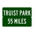 Truist Park Custom Distance Sign - Atlanta Braves Fan Gift