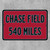 Chase Field Custom Distance Sign - Arizona Diamondbacks Fan Gift