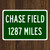 Chase Field Custom Distance Sign - Arizona Diamondbacks Fan Gift
