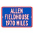Allen Fieldhouse Custom Distance Sign - University of Kansas Jayhawks Fan Gift