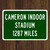 Cameron Indoor Stadium Custom Distance Sign - Duke University Blue Devils Fan Gift