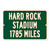 Hard Rock Stadium Custom Distance Sign - Miami Hurricanes Fan Gift