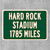 Hard Rock Stadium Custom Distance Sign - Miami Hurricanes Fan Gift