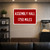 Assembly Hall Custom Distance Sign - Indiana University Hoosiers College Basketball Fan Gift