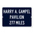 Harry A. Gampel Pavilion Custom Distance Sign - University Of Connecticut UConn Huskies College Basketball Fan Gift